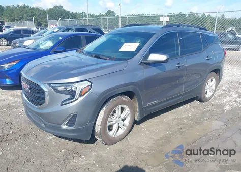 2018 GMC Terrain Sle из США, поврежденный, VIN 3GKALMEV0JL214812